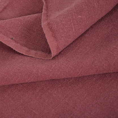 Muddy peach - heavy linen fabric -  424H