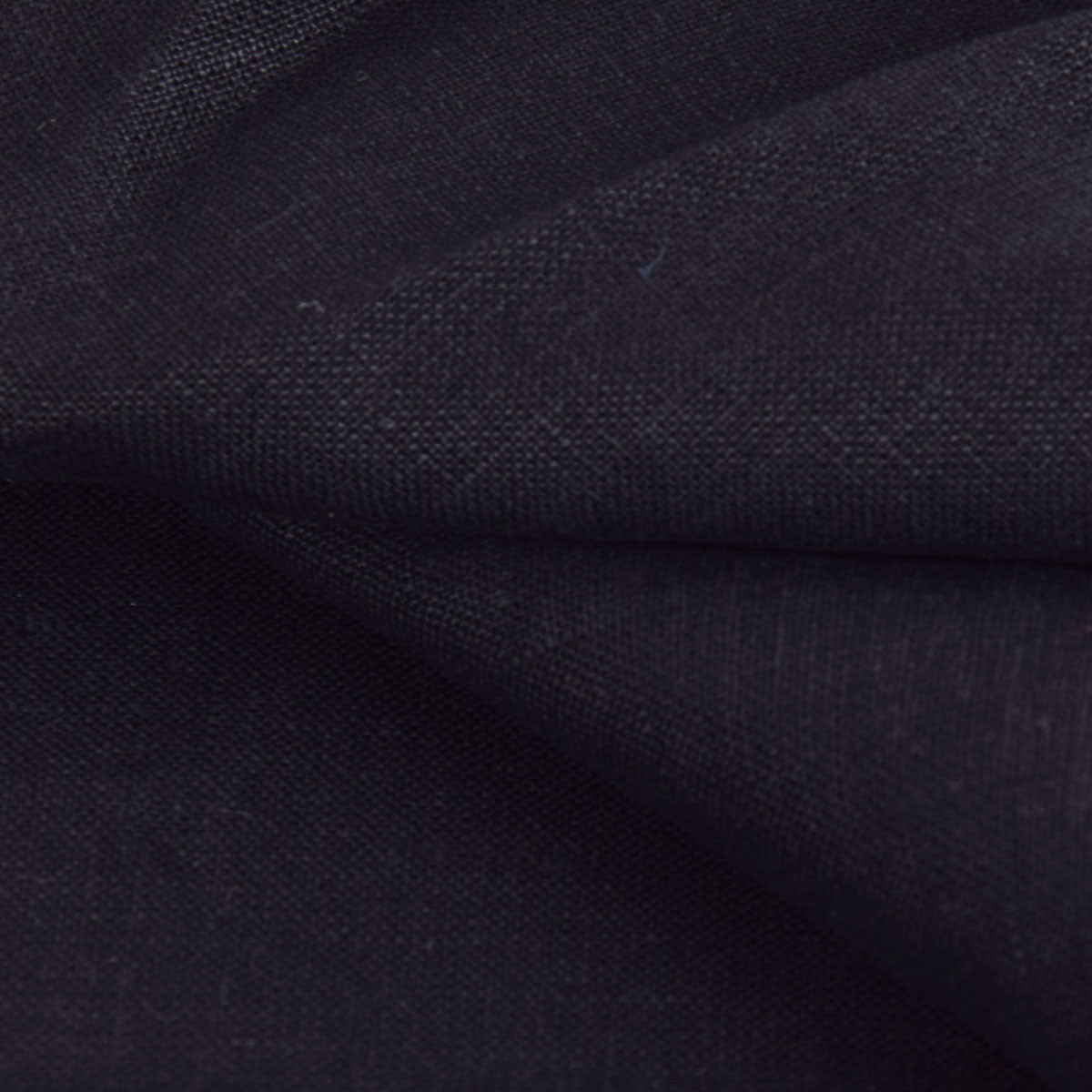 Black - heavy linen fabric -  335H