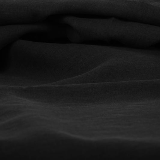 120gsm black - linen fabric - 360L