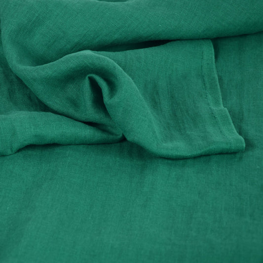 Electric green - linen fabric -  180gsm - 354M