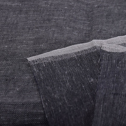 Sheer linen fabric - grey - 422SH