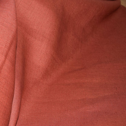 Ochra red - linen fabric - 180gsm - 470A