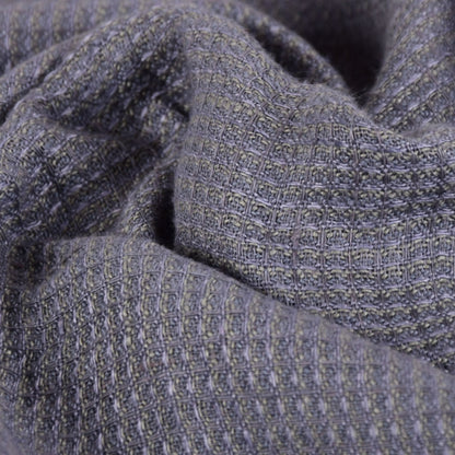 Waffle - grey - linen fabric - 358M