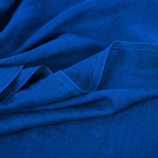Royal blue - linen fabric - 180gsm - 501M