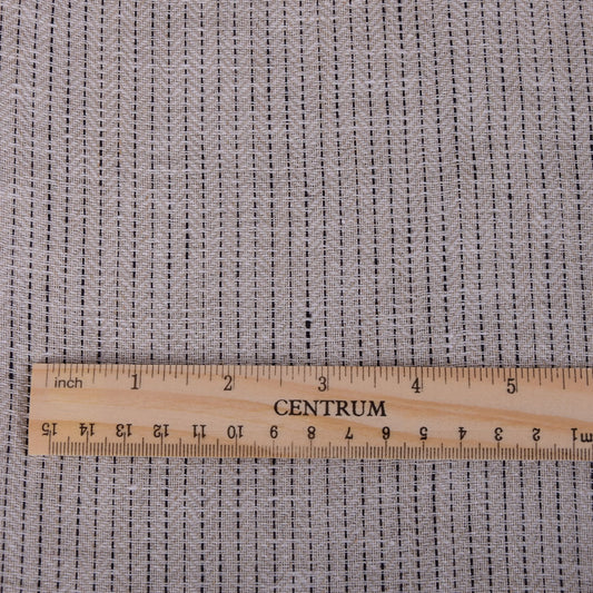 Herringbone - natur striped - linen fabric - 515M