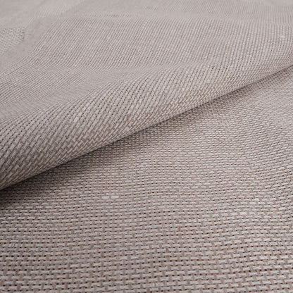 Natur - loose Basket  weave - linen fabric - 554M