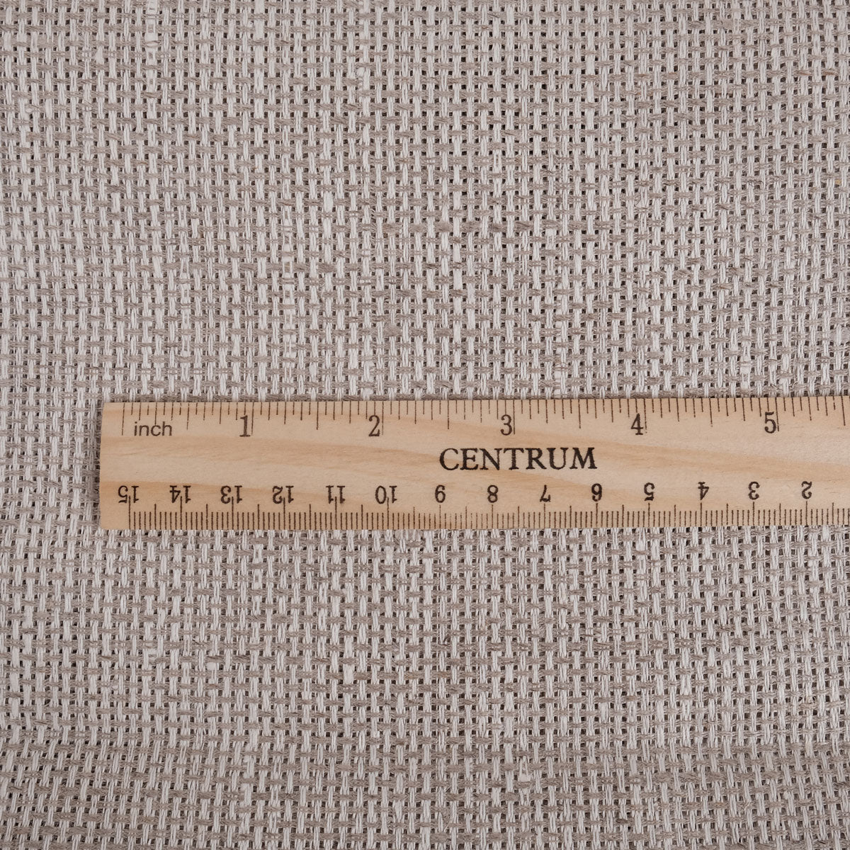 Natur - loose Basket  weave - linen fabric - 554M