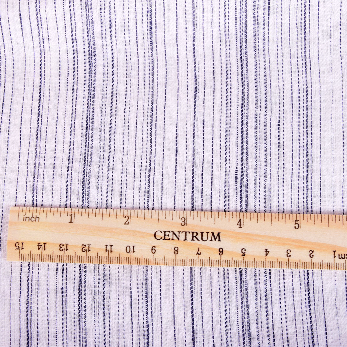 Birch - pinstriped linen fabric - 556L
