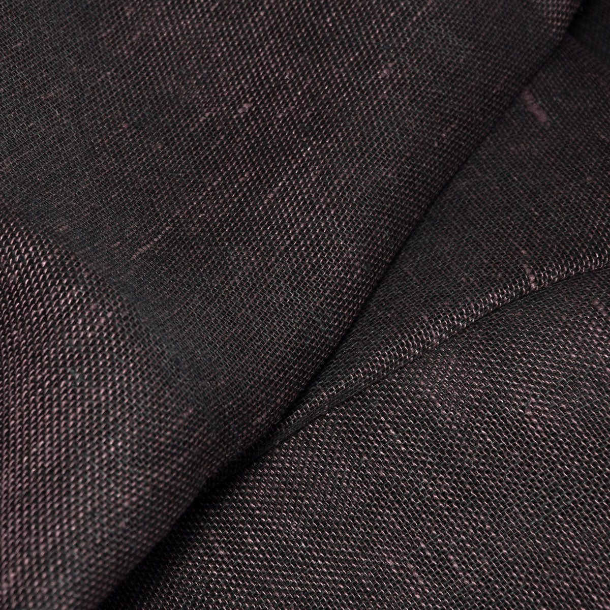 Sheer linen fabric - brown - 712SH