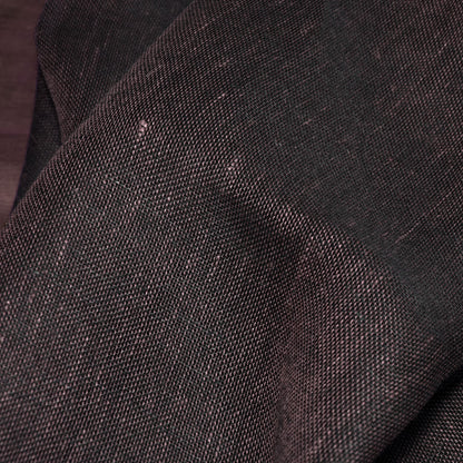 Sheer linen fabric - brown - 712SH