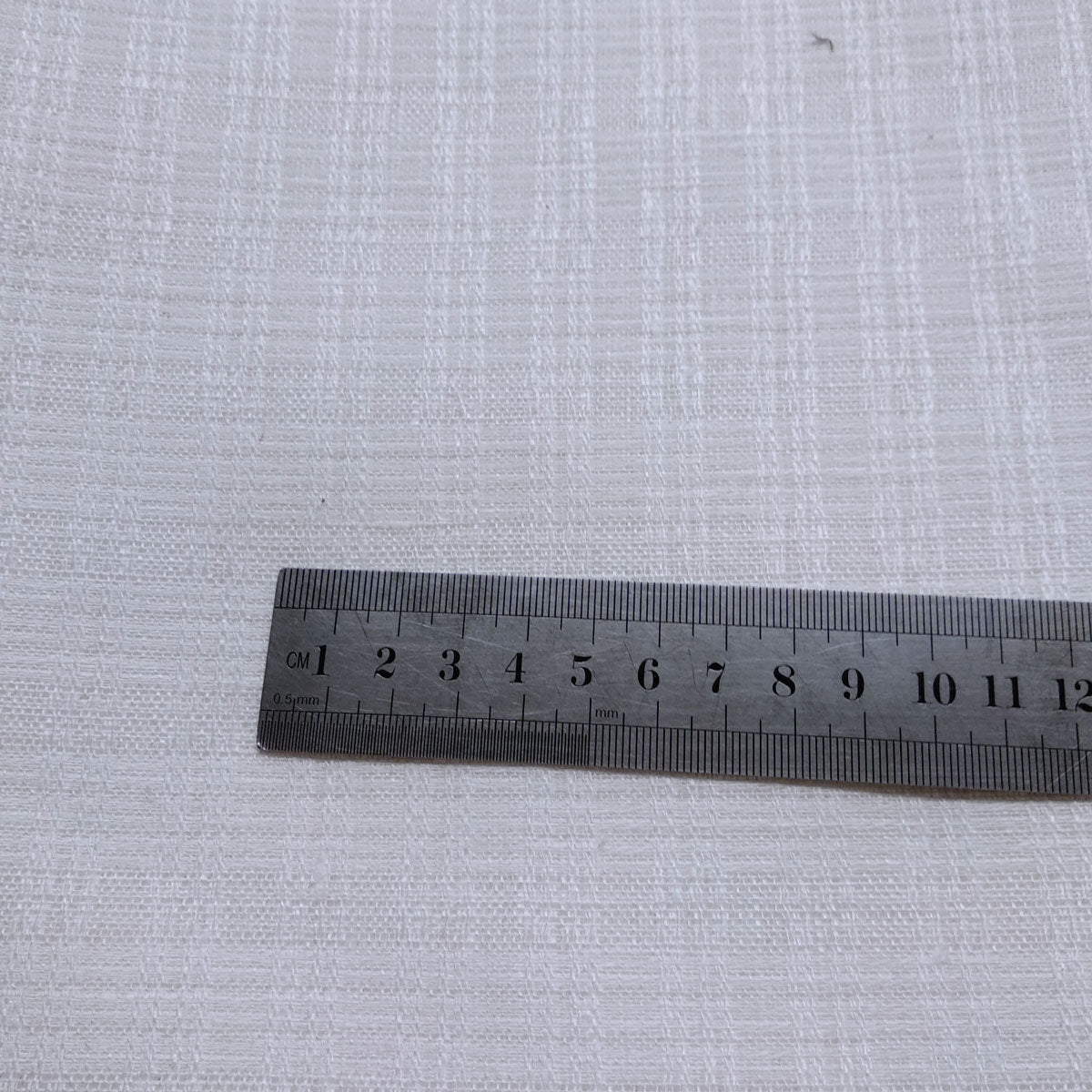Jacquard  White - linen fabric - 274rT