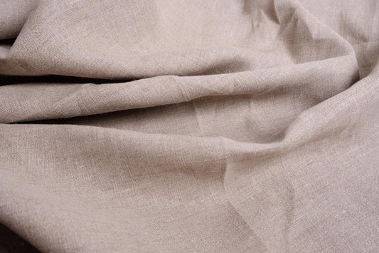 180gsm natur - Washed - linen fabric - 549H