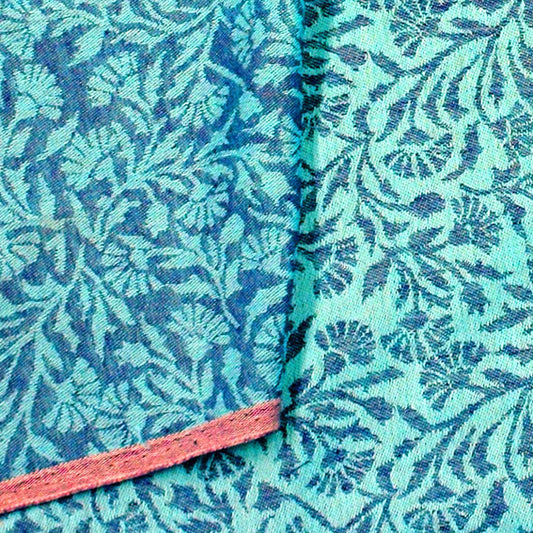 Jacquard Floral - linen-fabric-249J