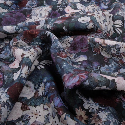 Floral print dark - 110LP