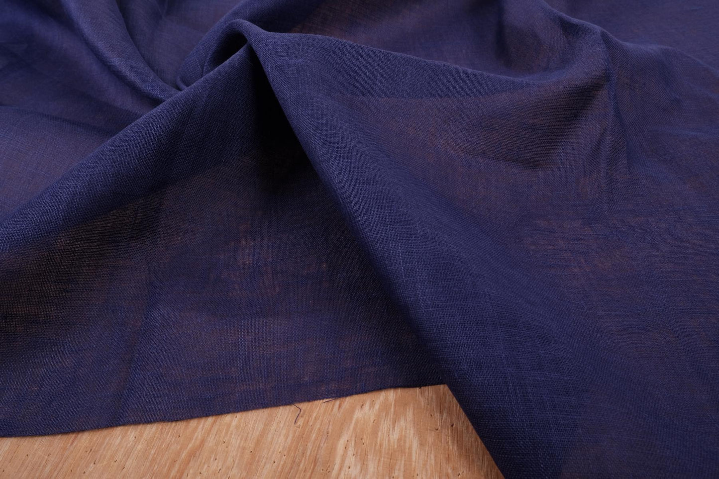 Sheer GAUZE linen fabric -  purple - 143SH