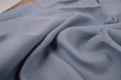 Chambre - light blue grey - linen fabric - 120L