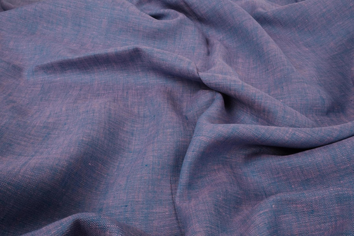 Chambre -  blue pink - linen fabric - 147M