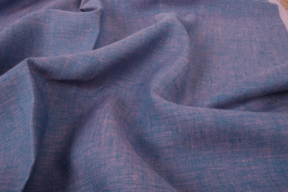 Chambre -  blue pink - linen fabric - 147M