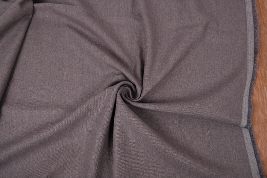 Twill  - brownish grey - linen fabric - 178H