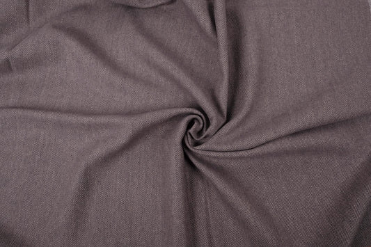 Broken twill- brownish grey -  linen fabric - 180R