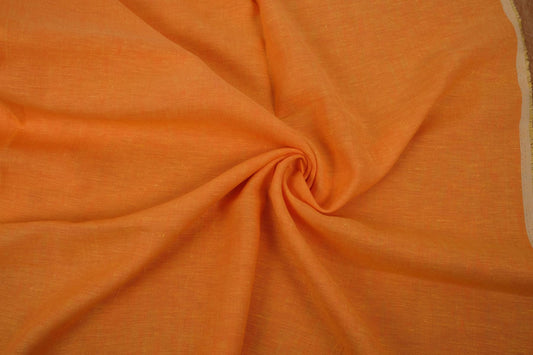 Chambre -  orange - linen - fabric - 186M