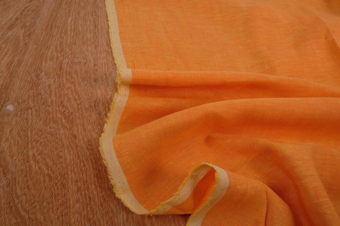 Chambre -  orange - linen - fabric - 186M