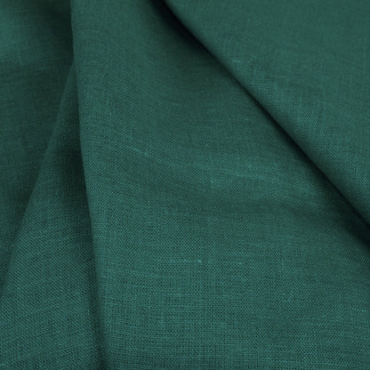 Pine green - linen fabric - 180gsm - 174M