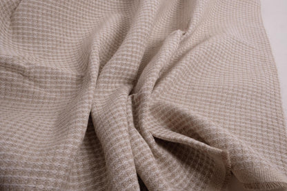 Waffle - natur  - extra wide - linen-fabric - 845VA