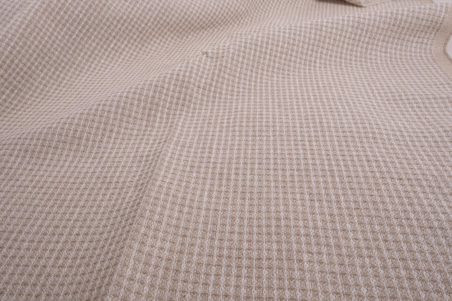 Waffle - natur  - extra wide - linen-fabric - 845VA