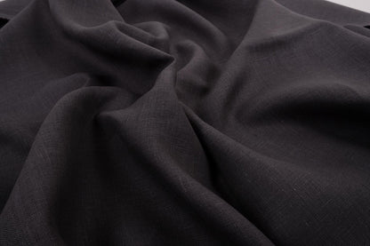 Grey - linen fabric - 180gsm - 166M