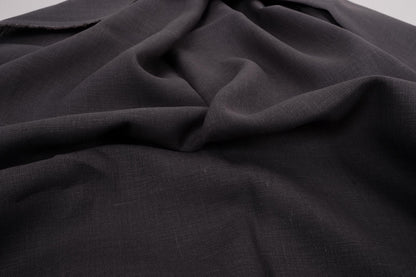 Grey - linen fabric - 180gsm - 166M