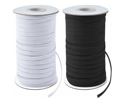 Flat Elastic trim - 4mm or 6mm - 1870E