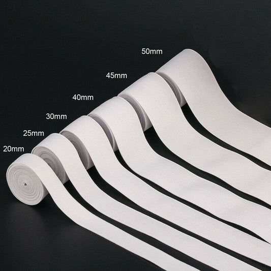 Flat Elastic trim - 40mm  - 1850E