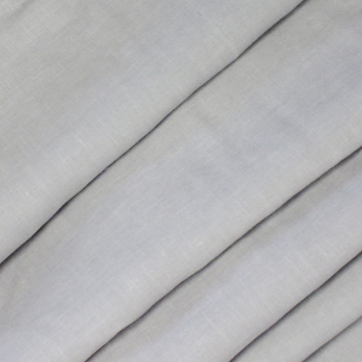 Silver grey - wide linen fabric -  180gsm - 888M
