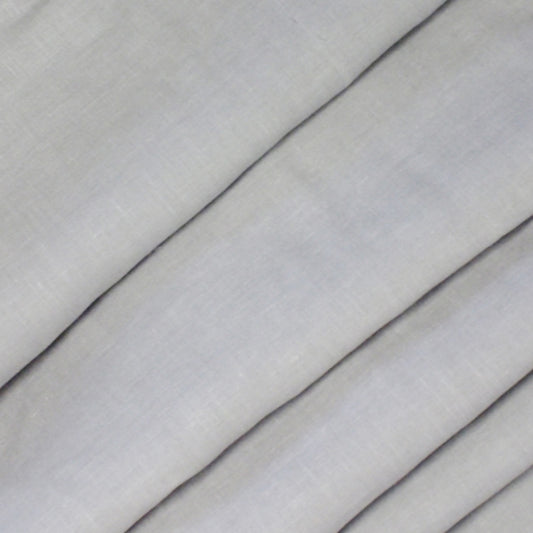 Silver grey - wide linen fabric -  180gsm - 888M