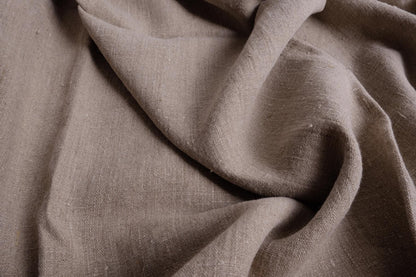 240gsm natur - heavy linen fabric - washed-  016W
