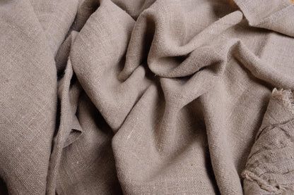 Fluffy  natur - linen fabric - Washed - 332SH