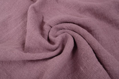 Fluffy  linen fabric - cashmere rose - 6345SH