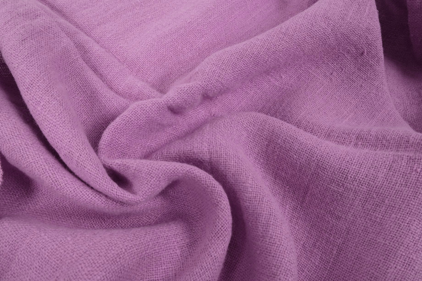 Fluffy  linen fabric - morning purple - 6317SH