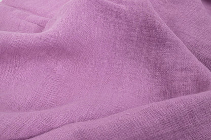 Fluffy  linen fabric - morning purple - 6317SH