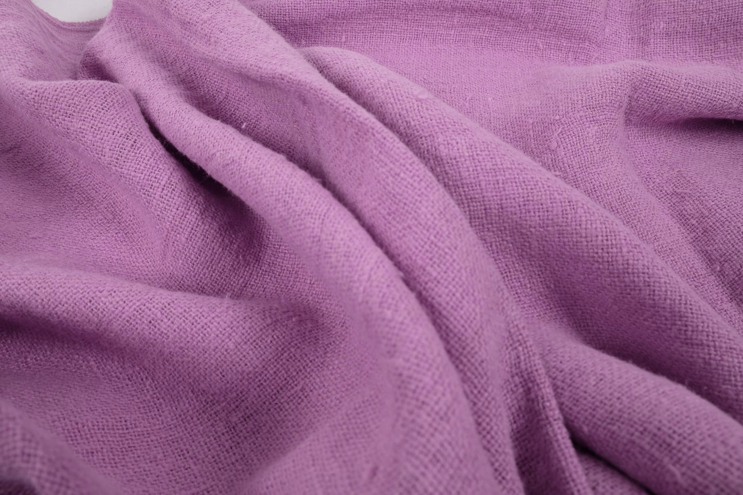 Fluffy  linen fabric - morning purple - 6317SH