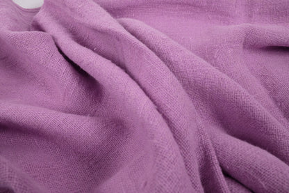 Fluffy  linen fabric - morning purple - 6317SH