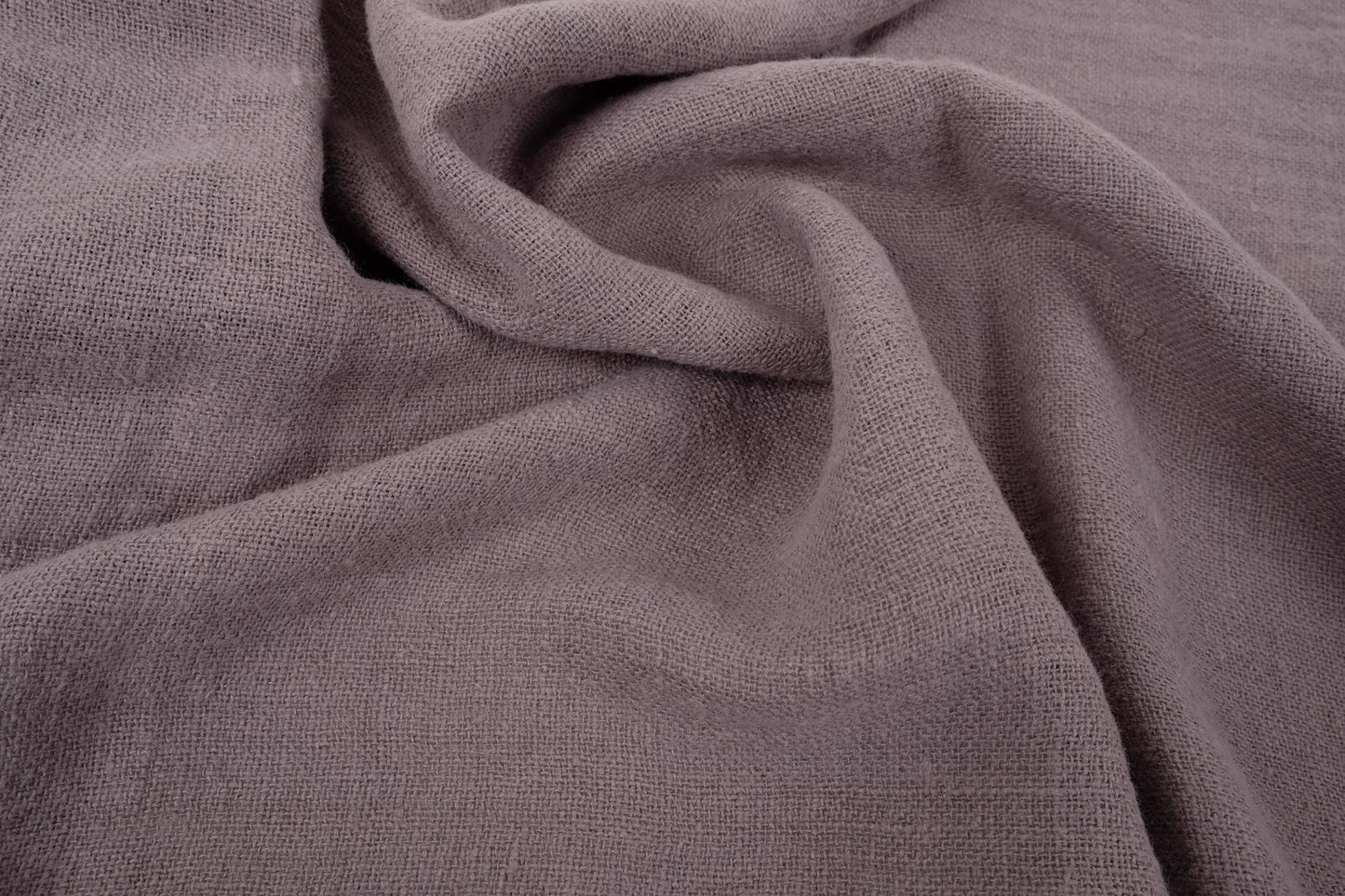 Fluffy  linen fabric - dune brown- 6323SH