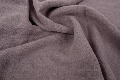 Fluffy  linen fabric - dune brown- 6323SH