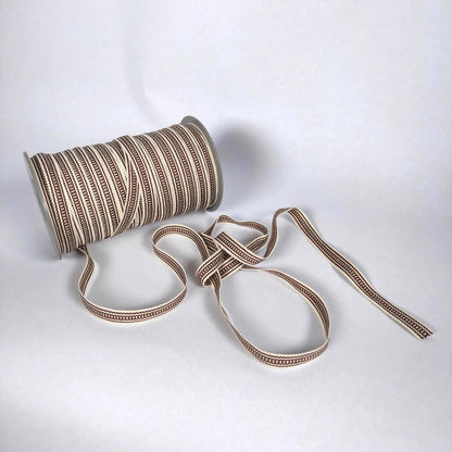 ETHNO - Folk art trim - brown 10mm
