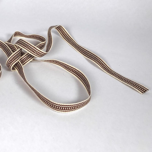 ETHNO - Folk art trim - brown 10mm