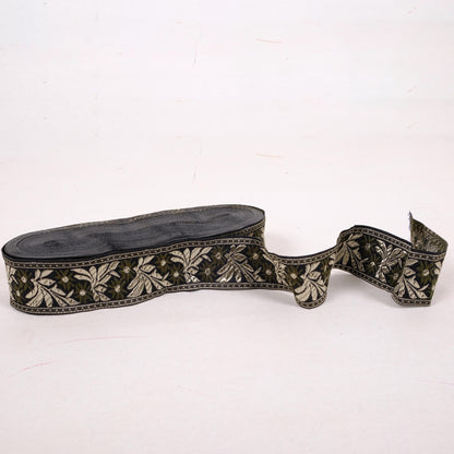 Zilvitis - Floral ribbon - green 40mm