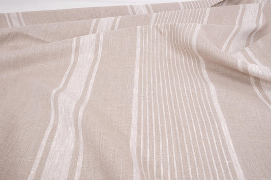 Village natur -  linen fabric - 934H