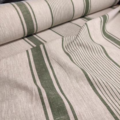 Village green - linen fabric - 399H