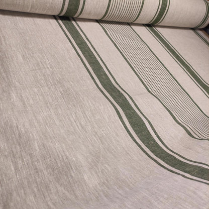 Village green - linen fabric - 399H
